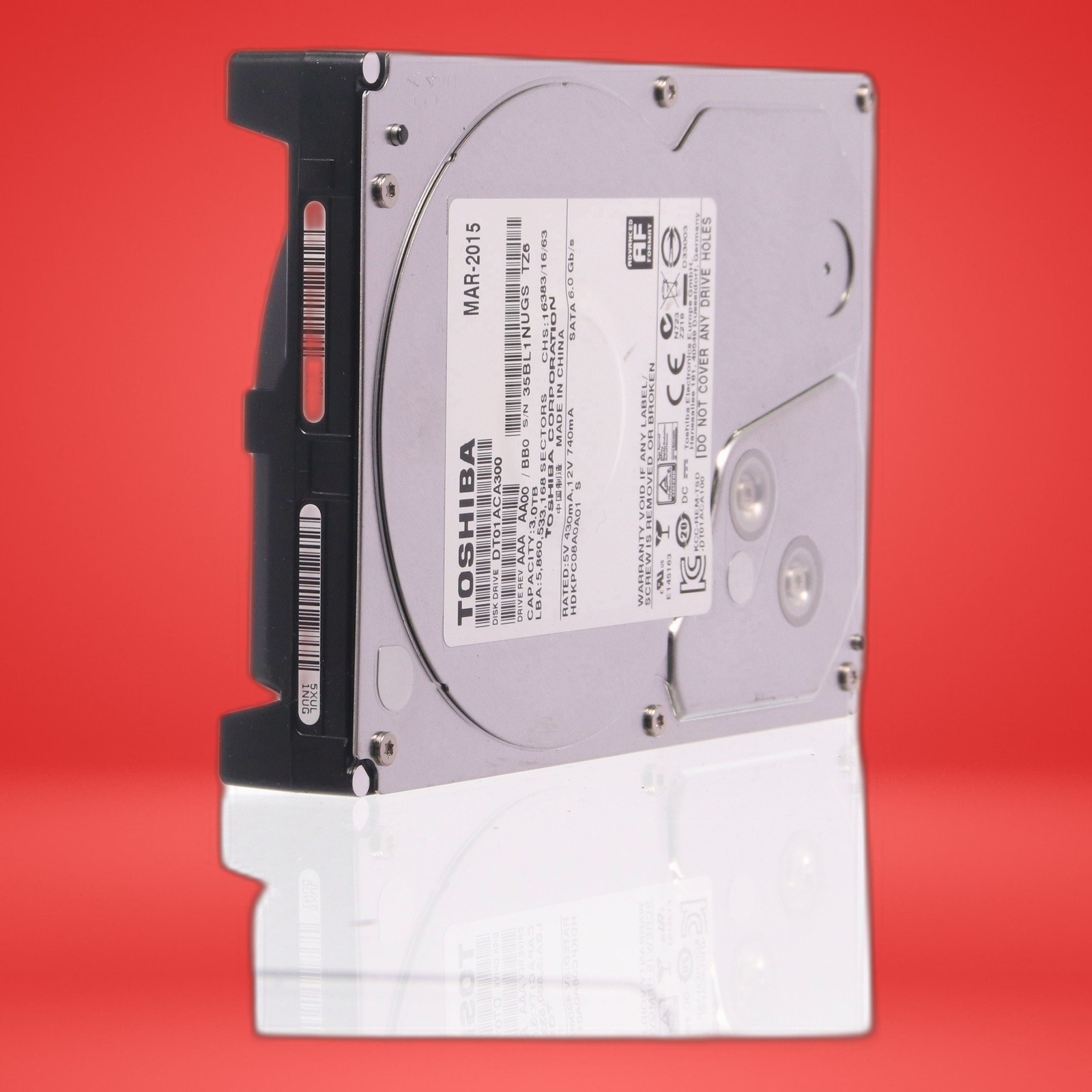 Toshiba DT01ACA300 3TB 7200RPM SATA 6Gb/s 3.5" Desktop Hard Drive - Image 11