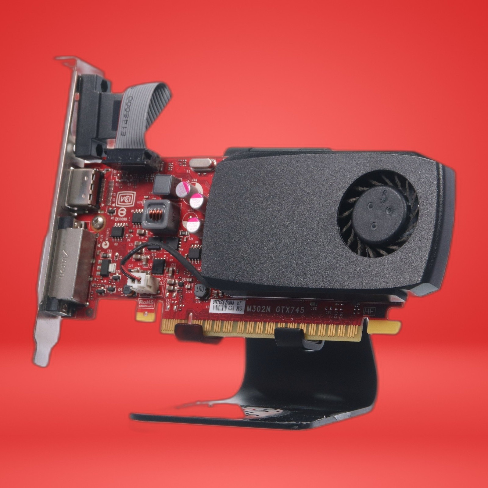Dell NVIDIA GeForce M302N GTX745DE Z710A TC2P0 PCIe 4GB DDR3 Video Graphics Card