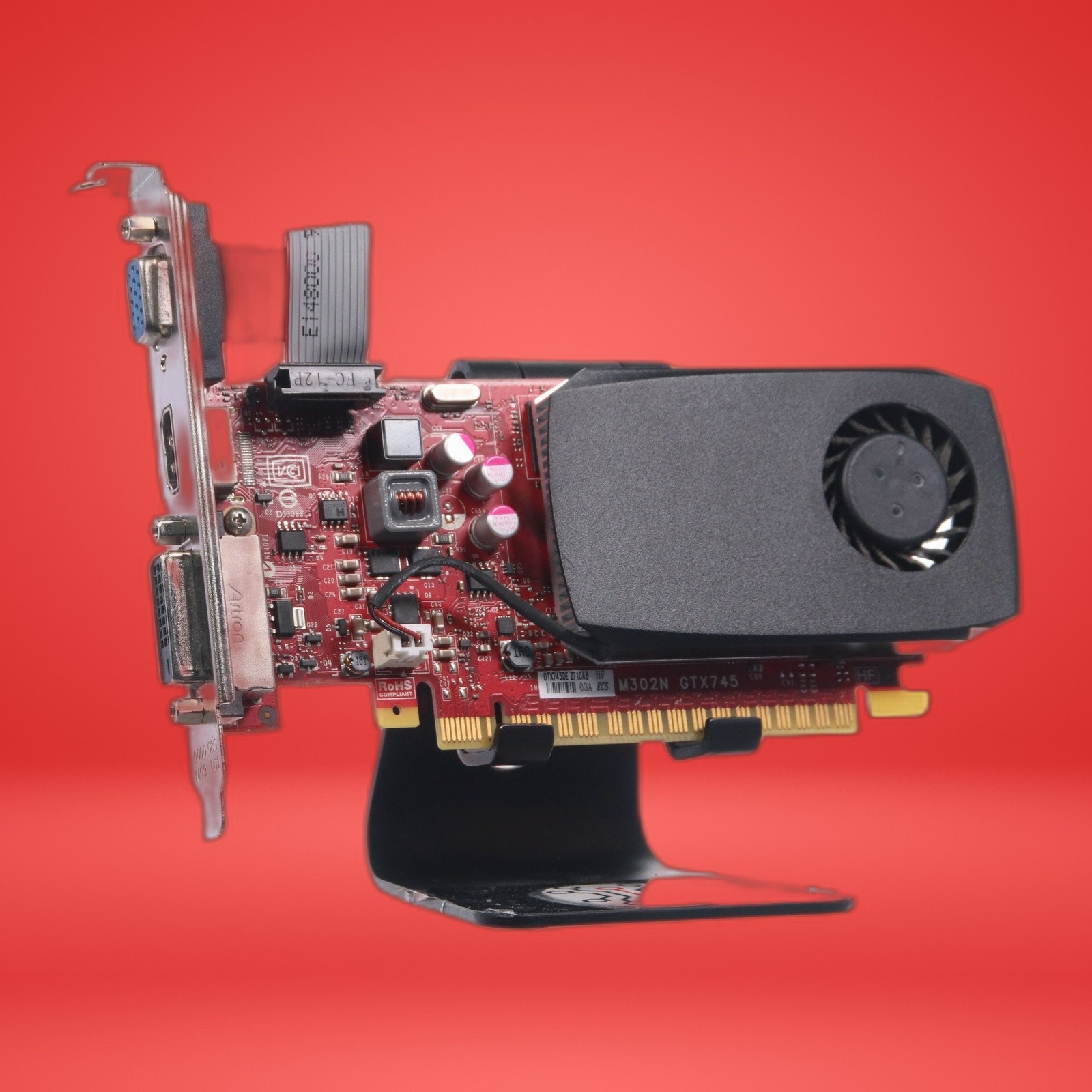 Dell NVIDIA GeForce M302N GTX745DE Z710A TC2P0 PCIe 4GB DDR3 Video Graphics Card - Image 2