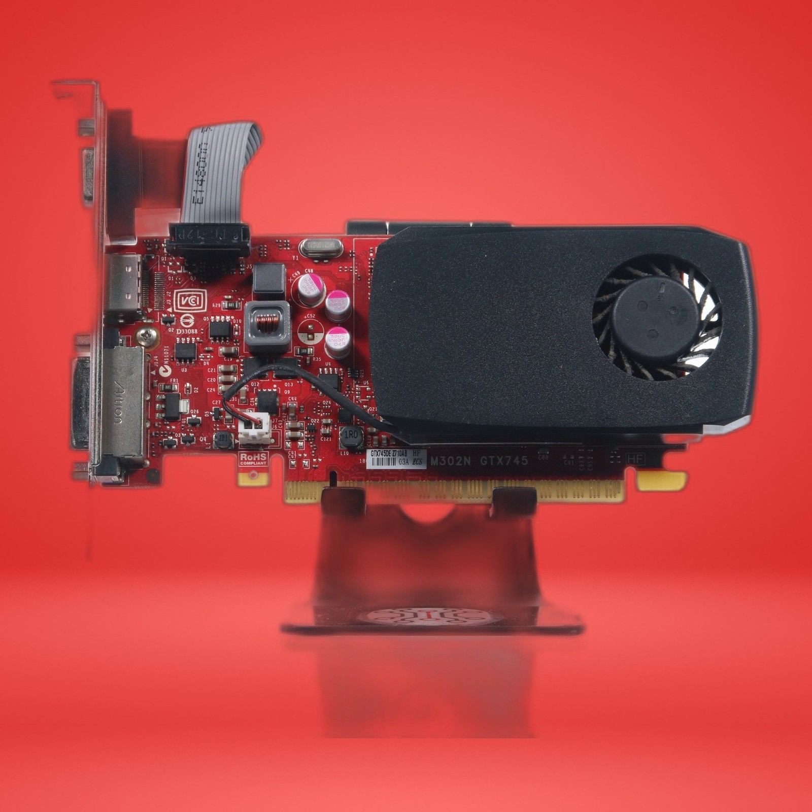 Dell NVIDIA GeForce M302N GTX745DE Z710A TC2P0 PCIe 4GB DDR3 Video Graphics Card - Image 9