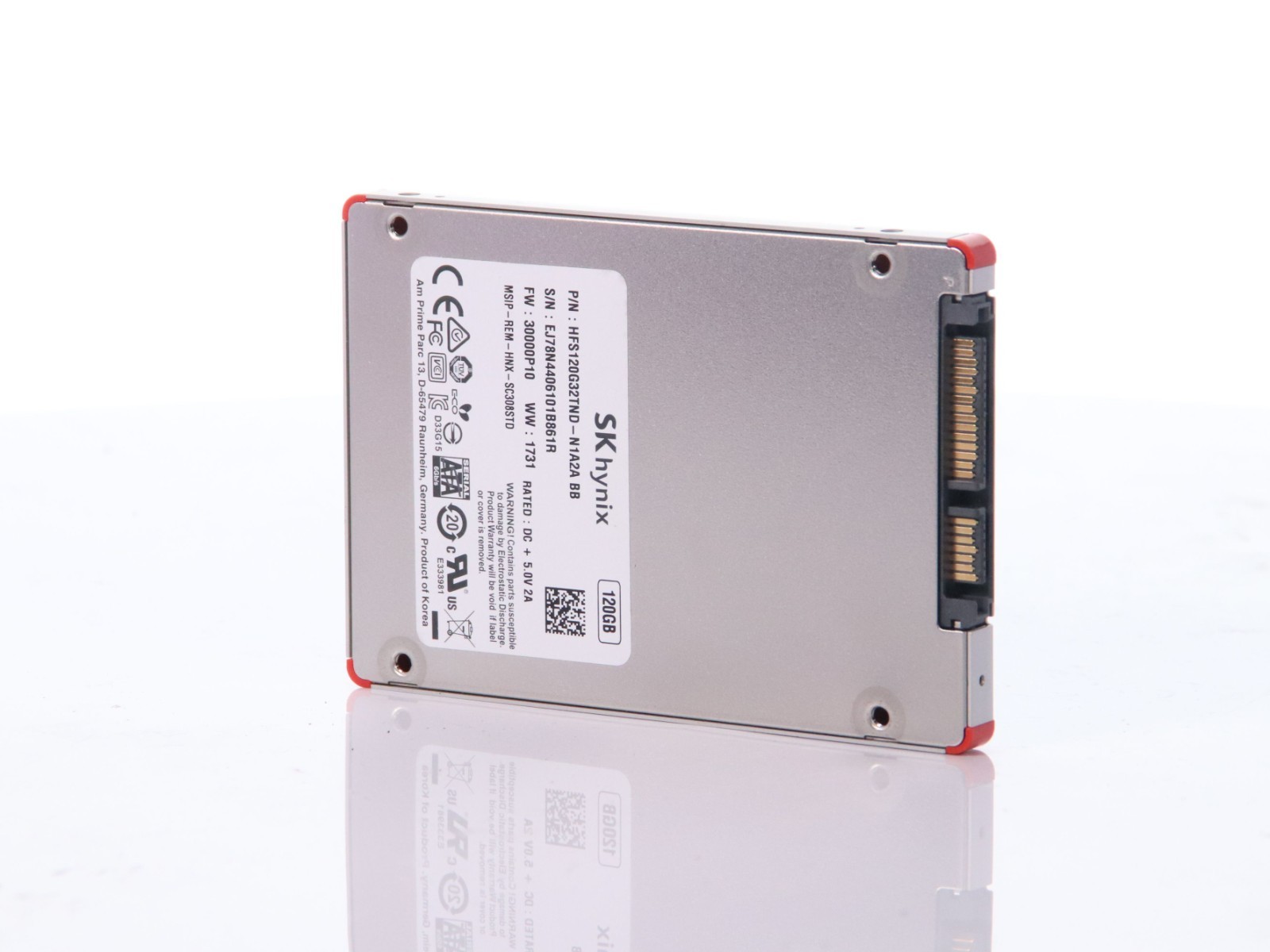 Lot of 3 SK HYNIX HFS120G32TND-N1A2A 2.5" 120GB SSD SATA III Solid State Drive - Image 3
