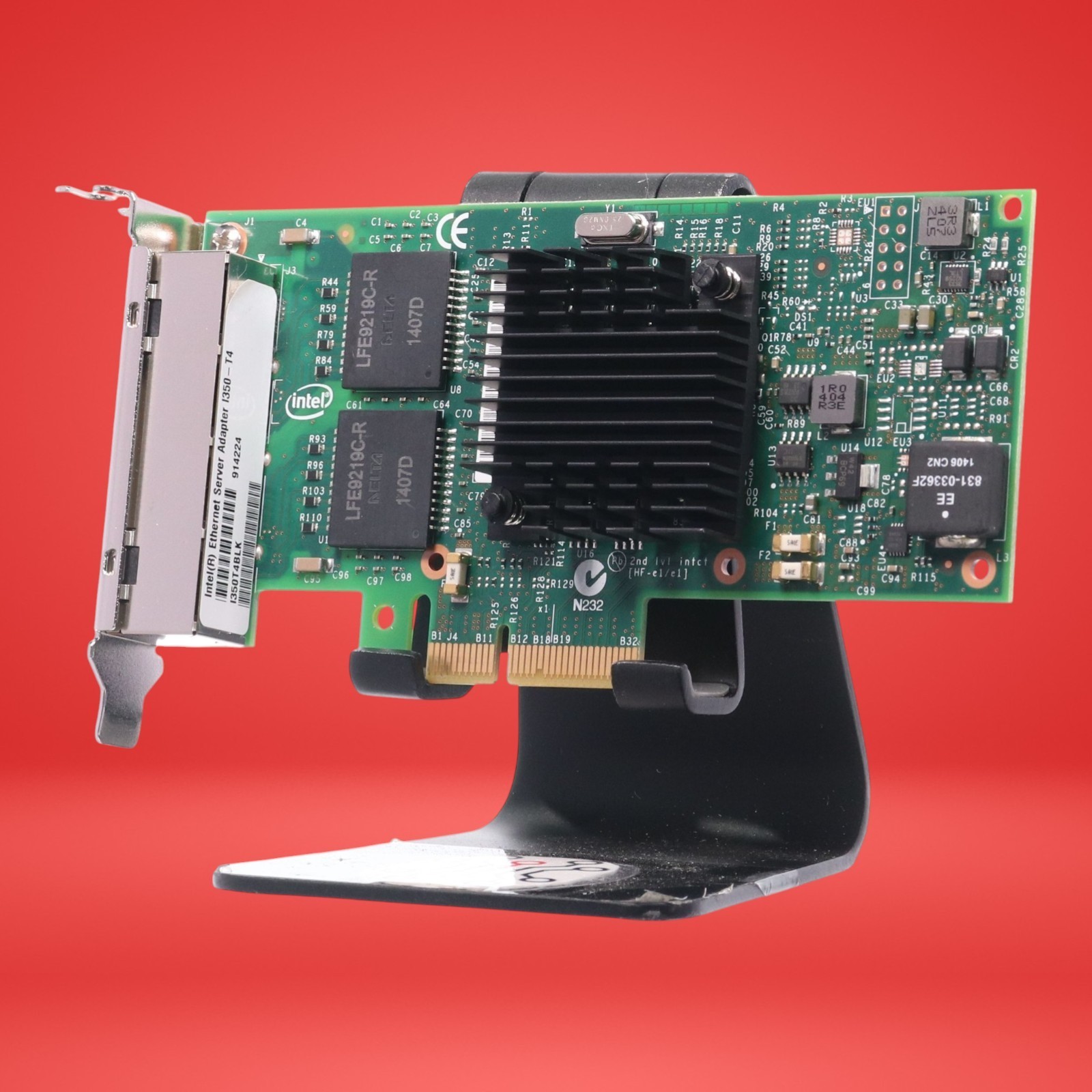 INTEL I350T4 I350T4BLK Ethernet Server Adapter Intel I350-T4 DELL 9YD6K 09YD6K - Image 2