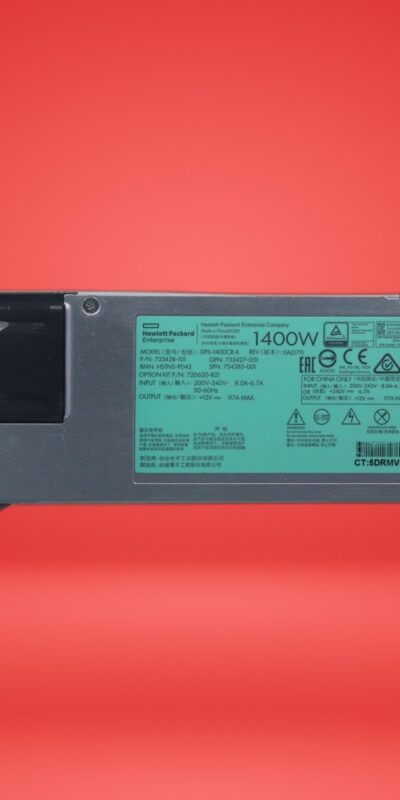 HPE DPS-1400CB 1400W Server Power Supply For DL380/360 Gen9 P/N: 733427-101