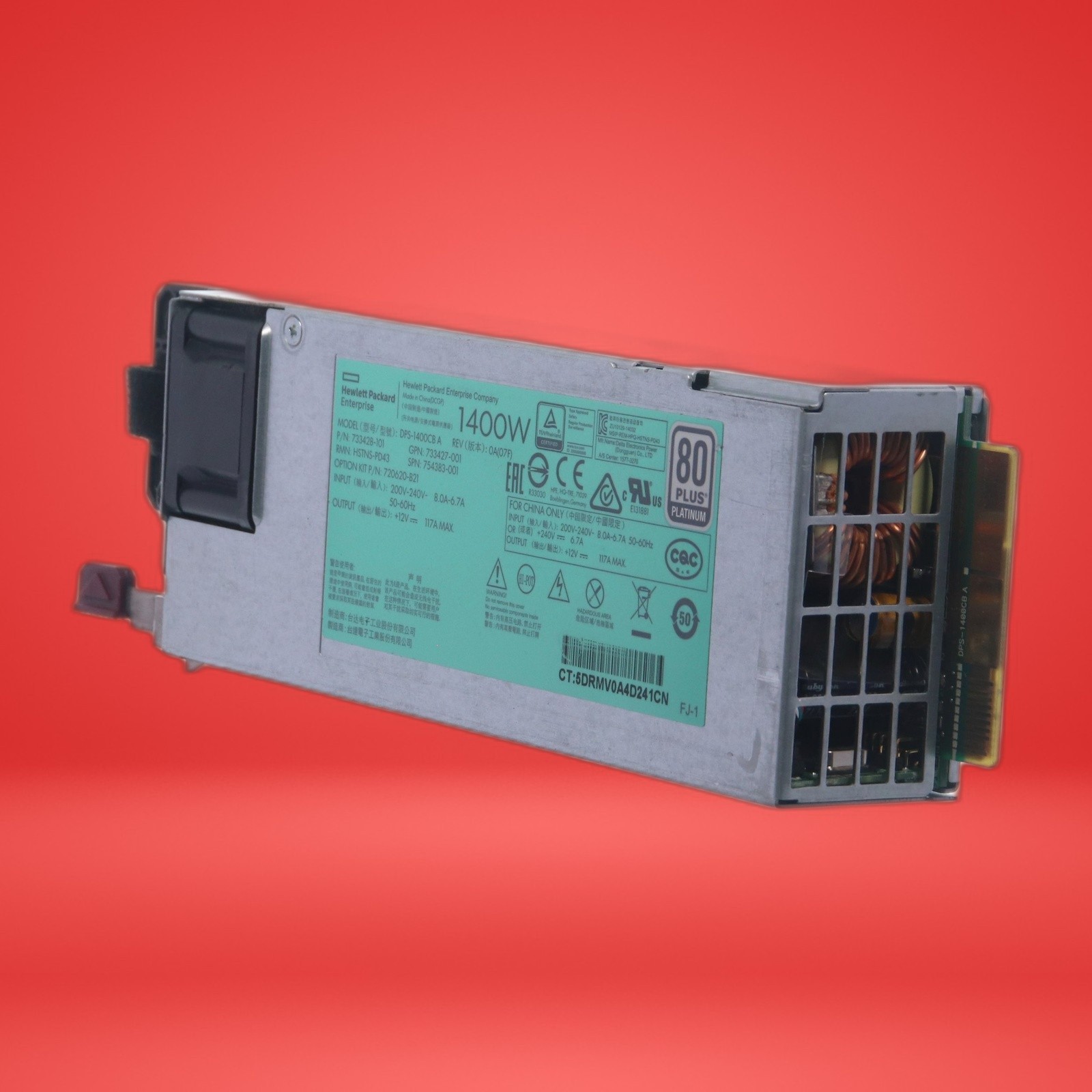 HPE DPS-1400CB 1400W Server Power Supply For DL380/360 Gen9 P/N: 733427-101 - Image 3