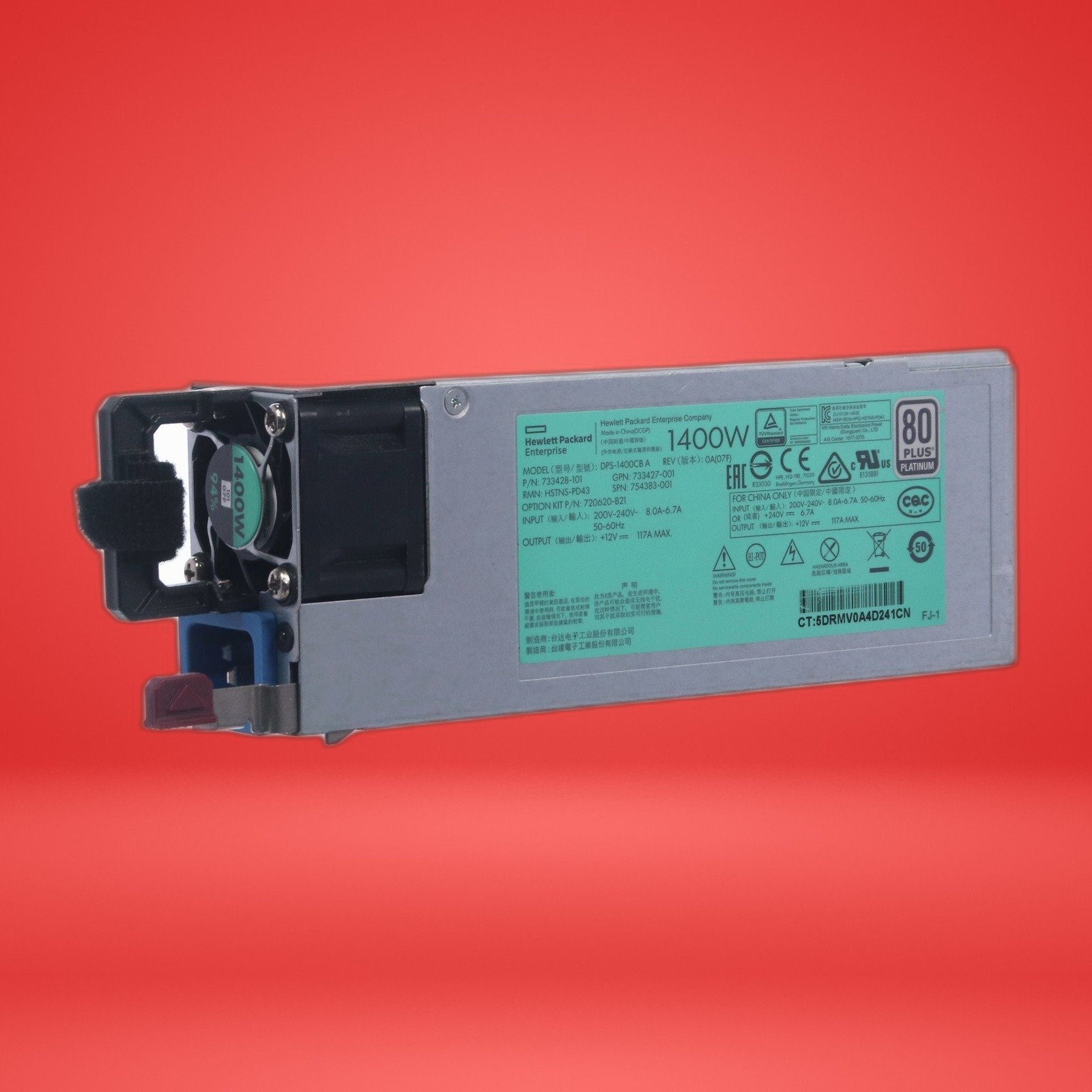 HPE DPS-1400CB 1400W Server Power Supply For DL380/360 Gen9 P/N: 733427-101 - Image 12