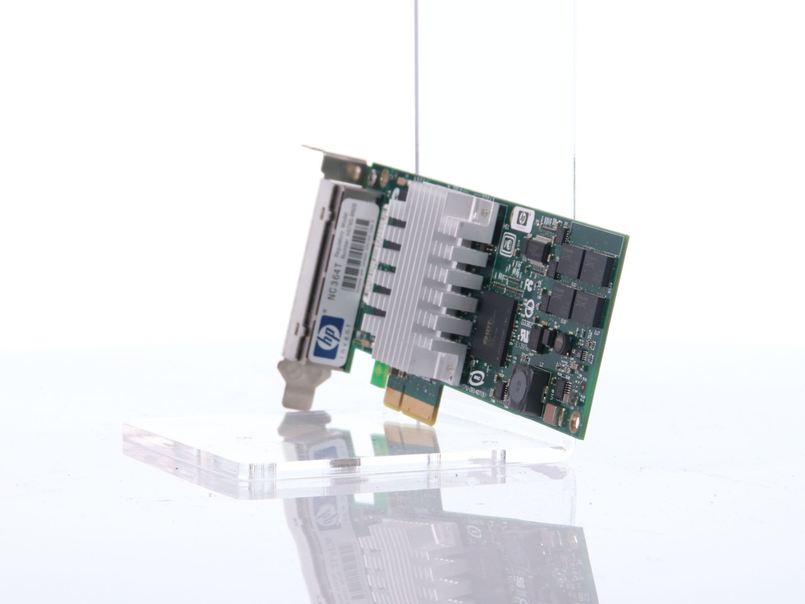 HP NC364T Intel PRO/1000 PT Quad Port Gigabit Ethernet Adapter P/N:436431-001 FP - Image 3