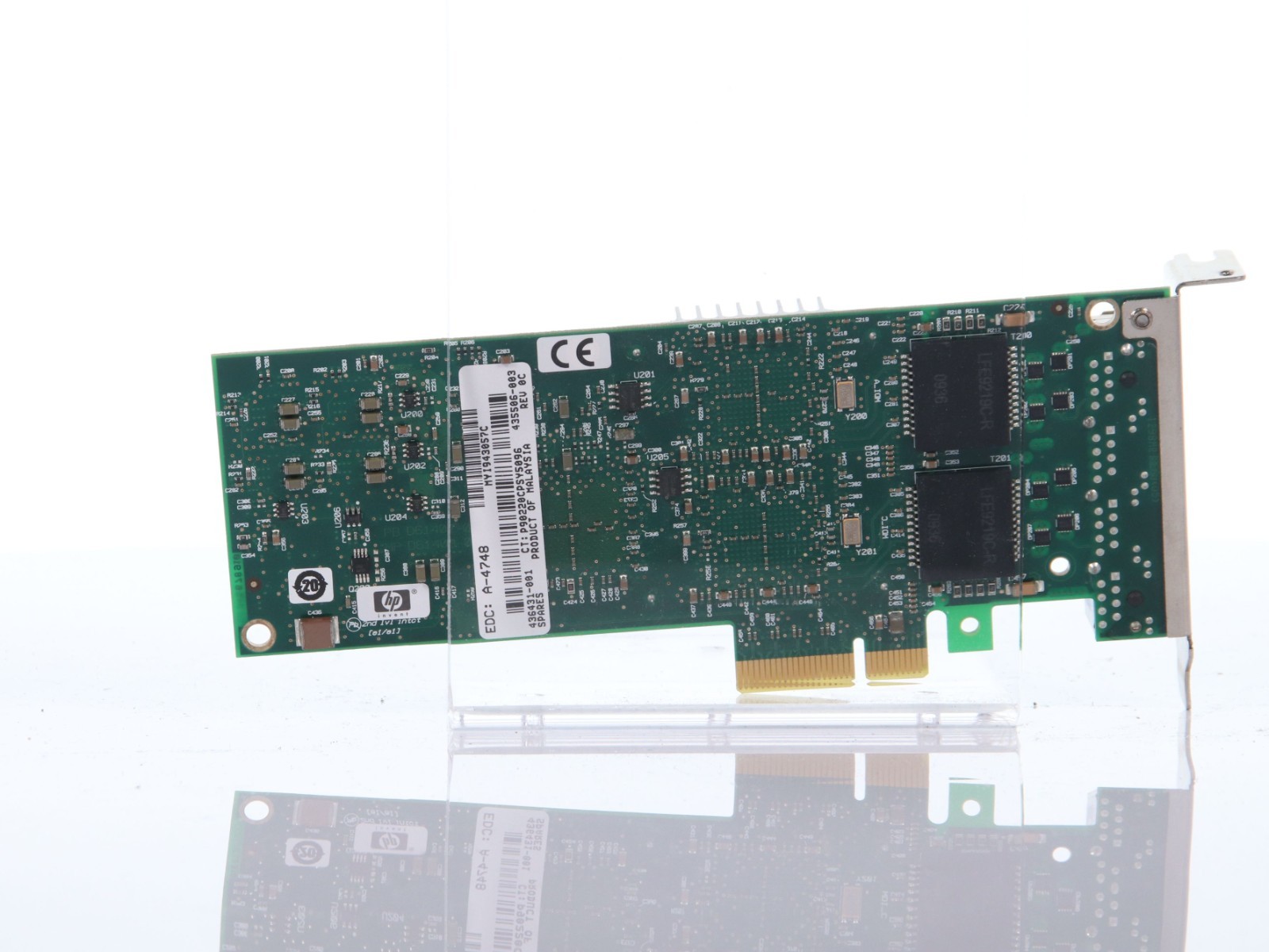 HP NC364T Intel PRO/1000 PT Quad Port Gigabit Ethernet Adapter P/N:436431-001 FP - Image 7