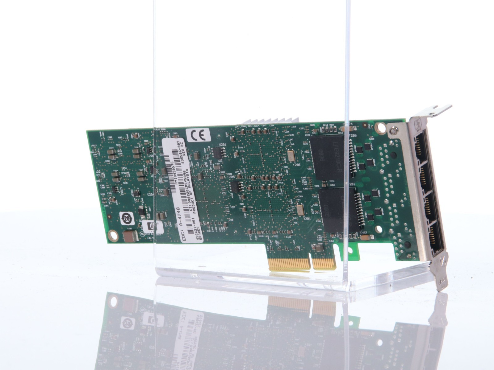 HP NC364T Intel PRO/1000 PT Quad Port Gigabit Ethernet Adapter P/N:436431-001 FP - Image 8