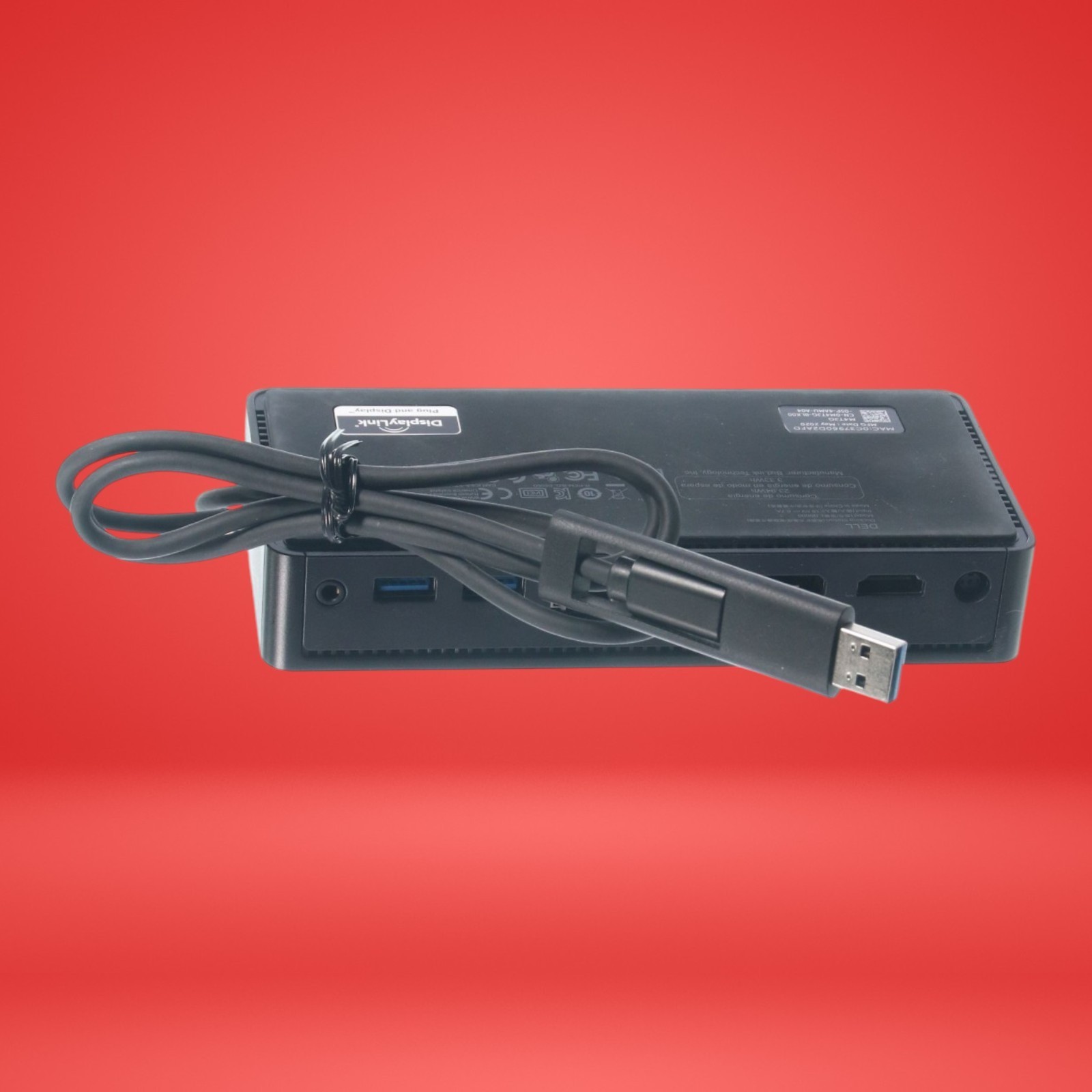 Dell D6000 USB-C Docking Station, Display Link 4K Dock HDMI Ethernet W/ 130W AC - Image 3