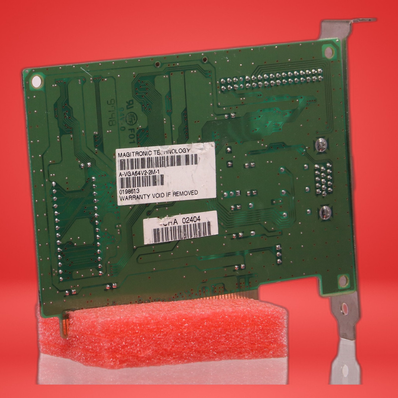 S3 Trio64V2/DX A-VGA64V2-2M-1 1MB 0198613 Q5E3EE PCI VGA Card - Image 6