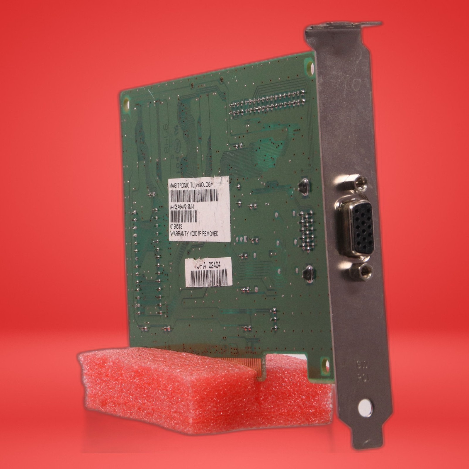 S3 Trio64V2/DX A-VGA64V2-2M-1 1MB 0198613 Q5E3EE PCI VGA Card - Image 9