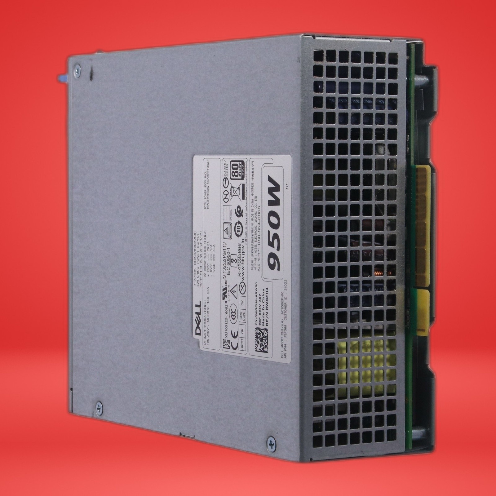 Genuine Dell Precision T5820 T5920 950W Power Supply AC950EF-00 WGCH4 - Image 3