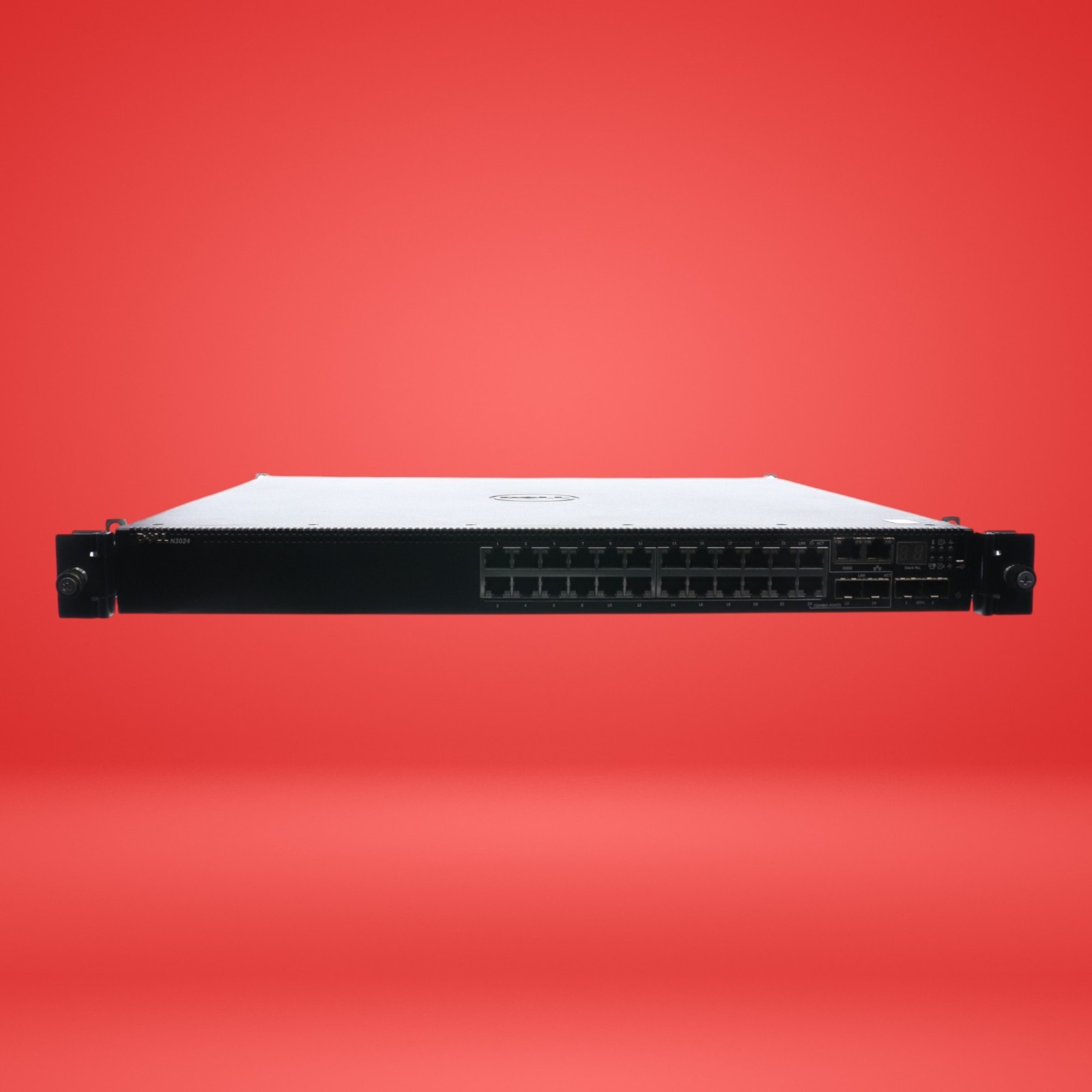 Dell Networking N3024 24Port Rack Mountable Ethernet Switch,Factory Reset W/AC