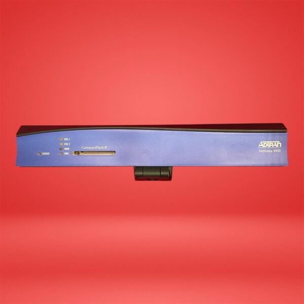 ADTRAN NetVanta 3430 Modular Access Router Dual Ethernet Ports 1202820G1