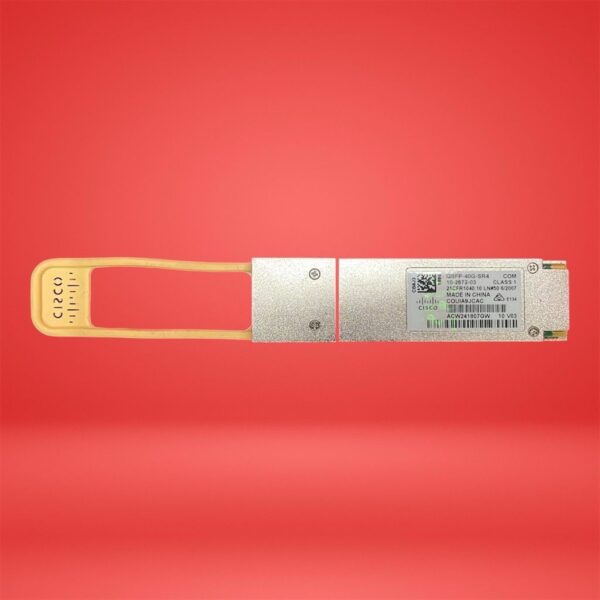 Lot of 3 Cisco QSFP-40G-SR4 40GBASE-SR QSFP Transceiver Module 10-2672-03
