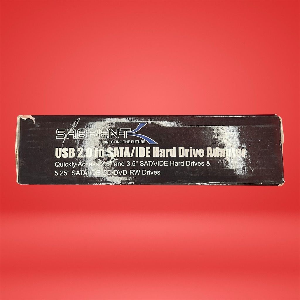 Sabrent USB-DSC5 USB 2.0 to IDE/SATA Hard Drive Cable Adapter with Box & Manual - Image 4