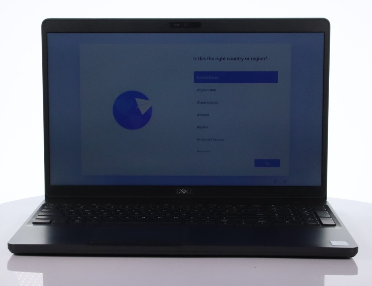 Dell Latitude 5500 15.6" Core i5-8265U 8GB RAM 256GB SSD W11P w/ AC Adapter