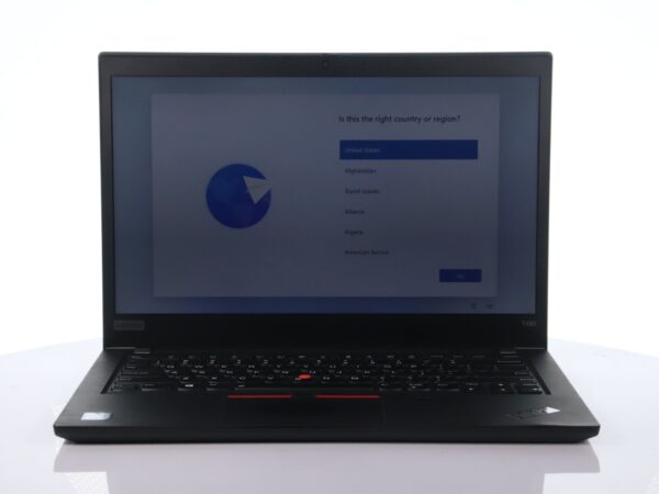 Lenovo ThinkPad T490 Intel Core i5-8265U 8GB RAM 256GB SSD Win 11 Pro NO AC