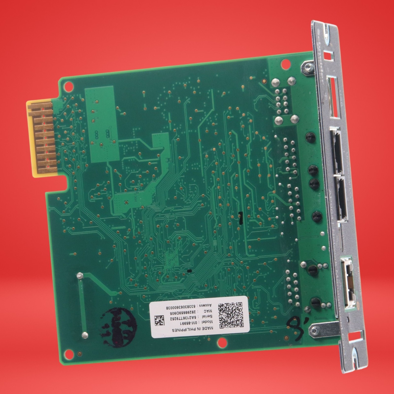 APC Schneider AP9641 Electric UPS Network Management Card 3 640-7192E-Z 0M-85991 - Image 3