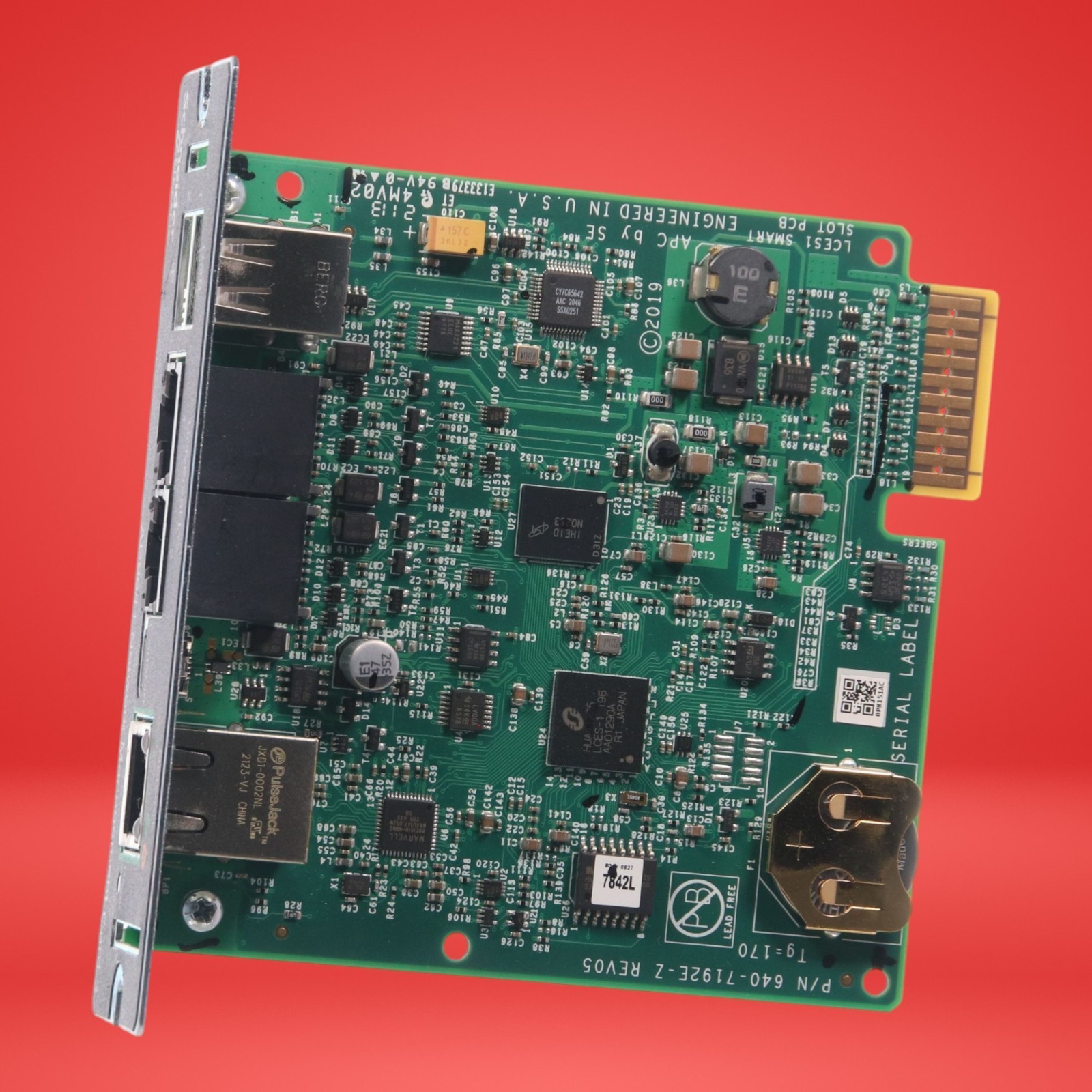 APC Schneider AP9641 Electric UPS Network Management Card 3 640-7192E-Z 0M-85991 - Image 5