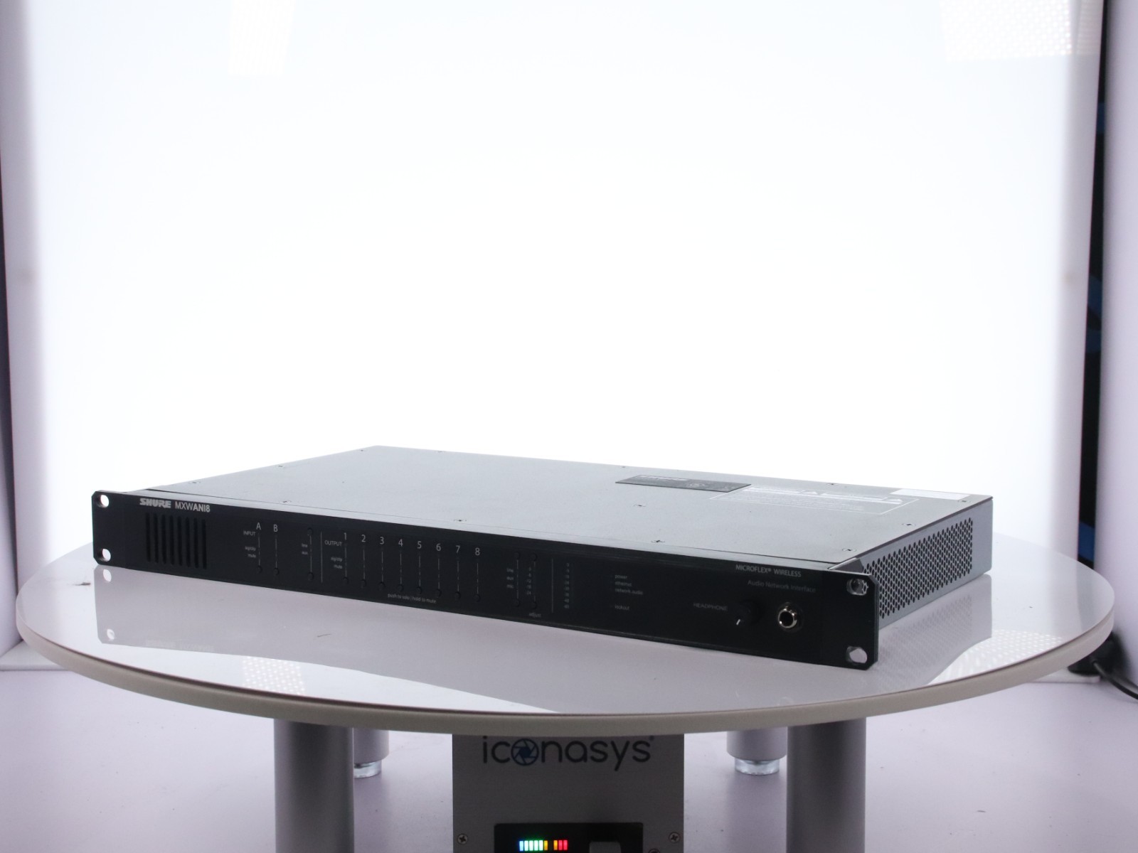 SHURE MXWANI8 MICROFLEX WIRELESS 8-CHANNEL AUDIO NETWORK INTERFACE - Image 8