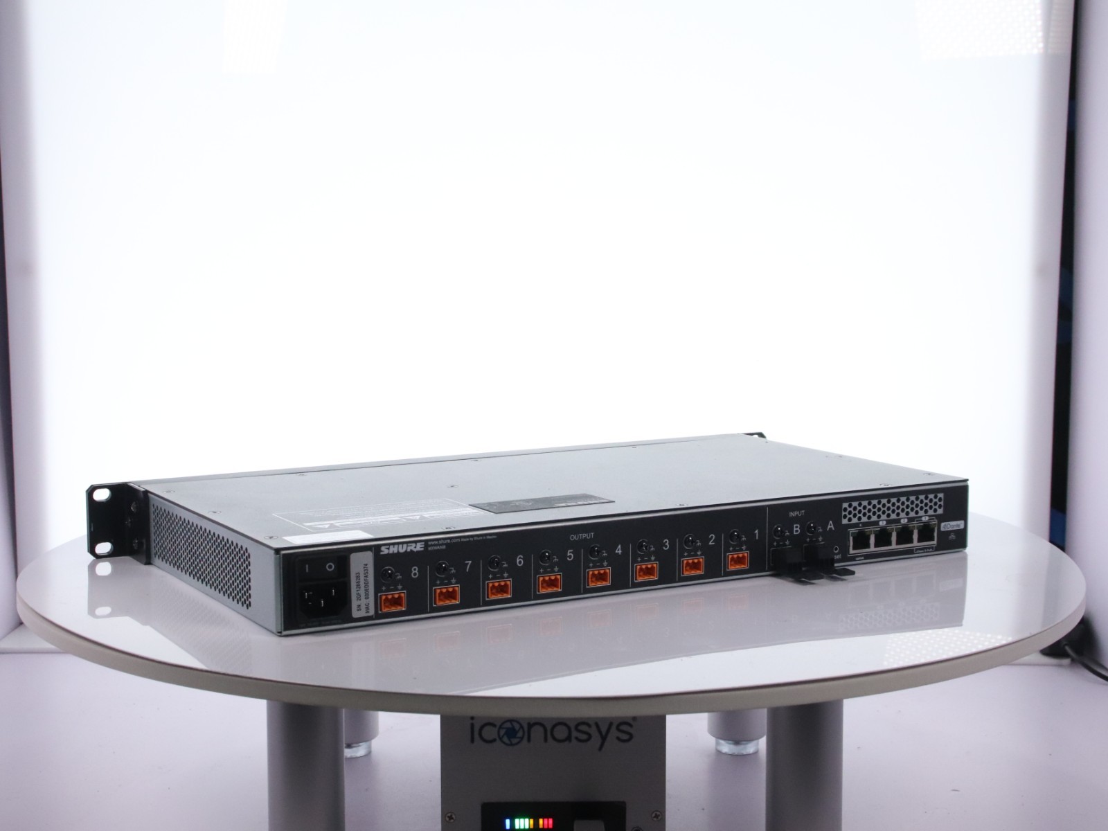 SHURE MXWANI8 MICROFLEX WIRELESS 8-CHANNEL AUDIO NETWORK INTERFACE - Image 12