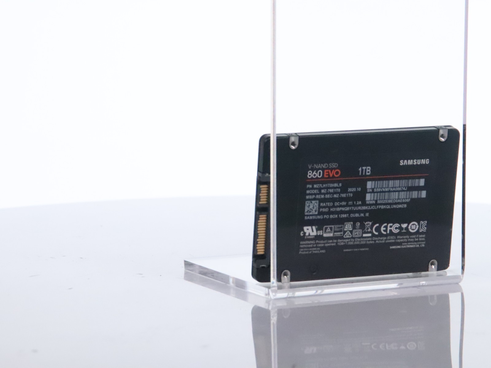Samsung 860 EVO 1TB 2.5" Sata SSD Solid State Drive MZ7LH1T0HBLS MZ-76E1T0 - Image 6