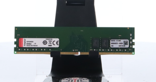 Lot of 4 Kingston KCP424NS8/8 8GB 1Rx8 PC4-19200 DDR4 2400 MHz DIMM RAM Memory