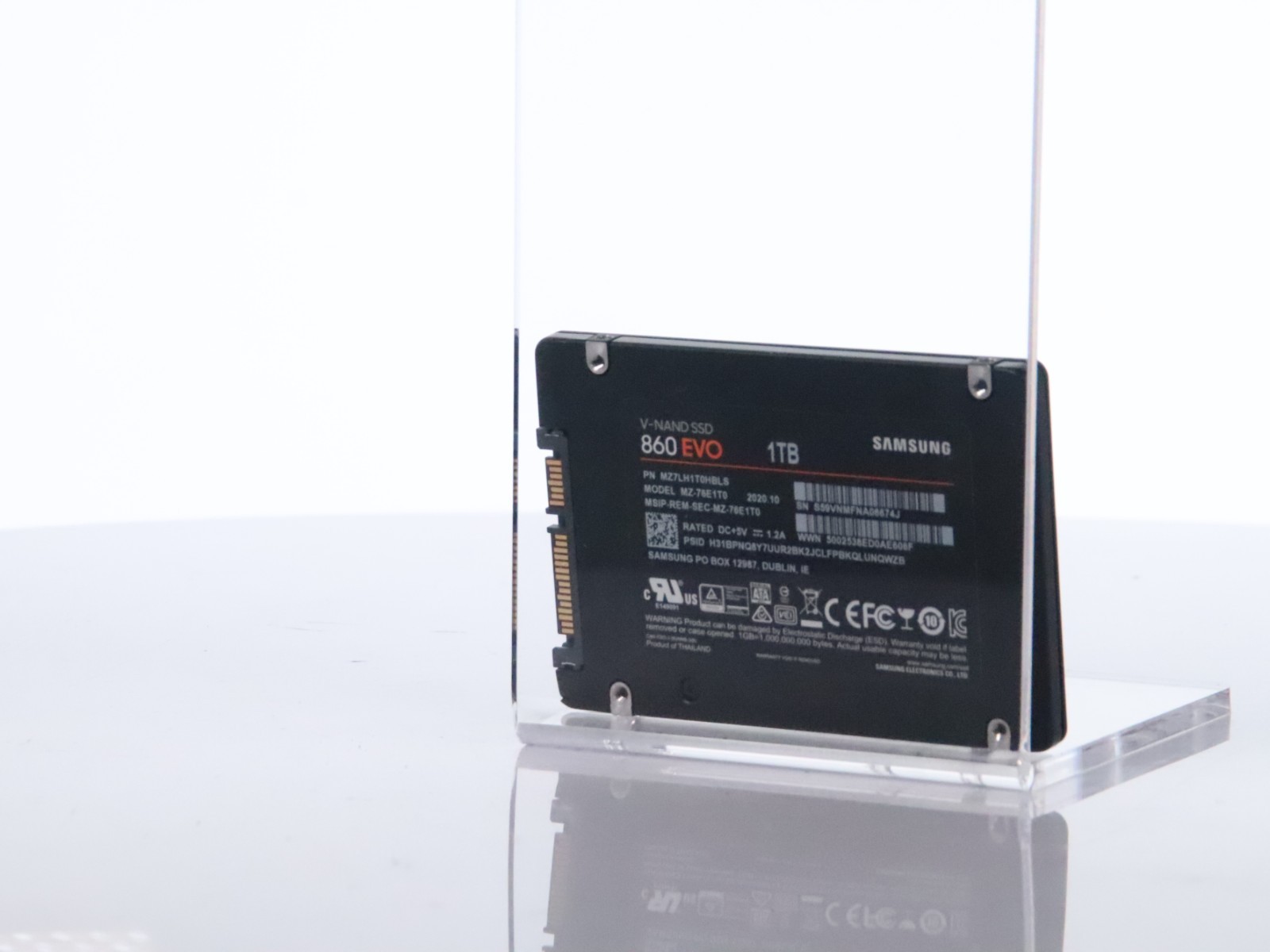 Samsung 860 EVO 1TB 2.5" Sata SSD Solid State Drive MZ7LH1T0HBLS MZ-76E1T0 - Image 8