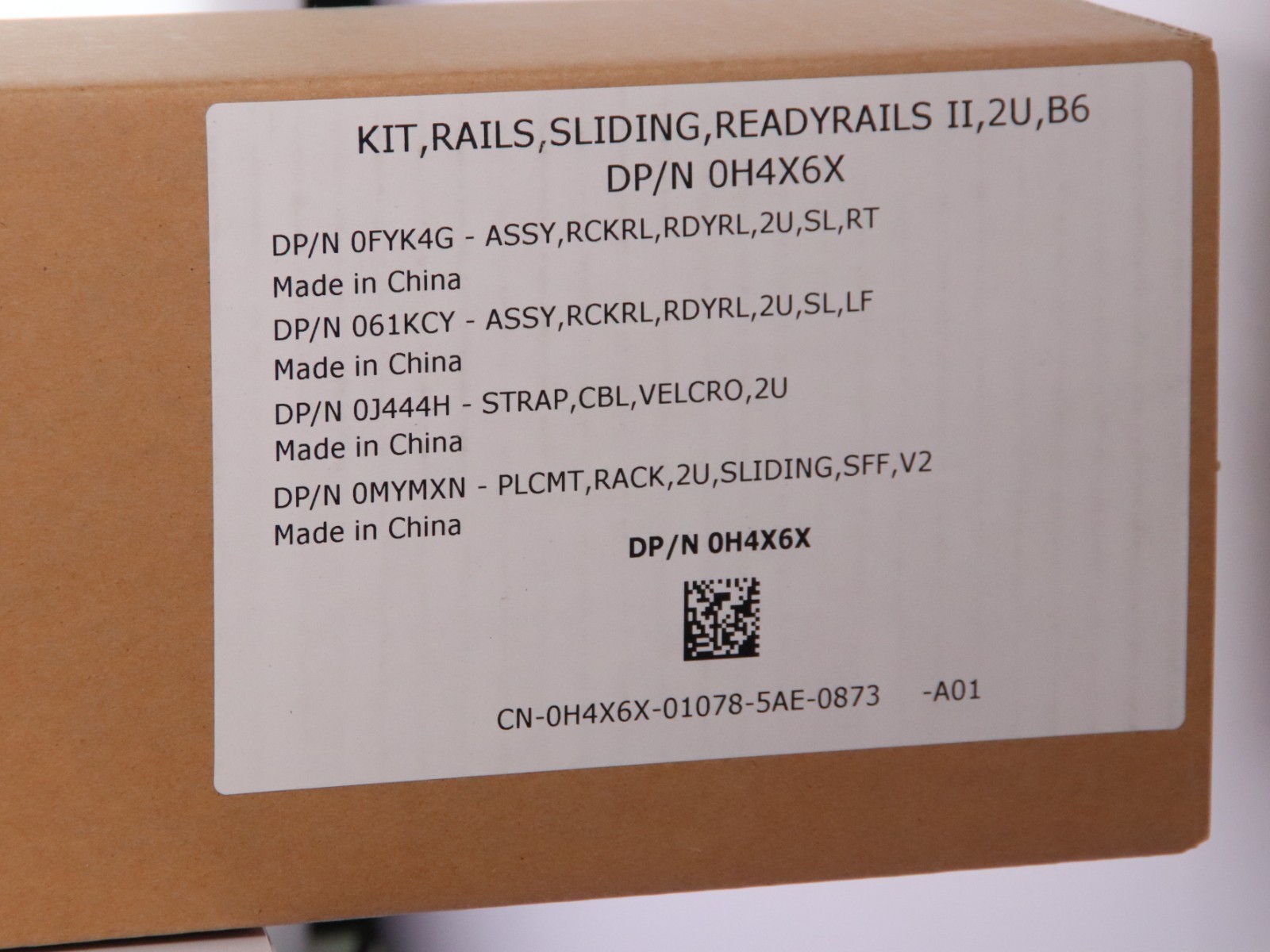 Dell H4X6X NIB B6 ReadyRails II Sliding Rails for R750 R740/xd R7525 R7515 R540 - Image 2