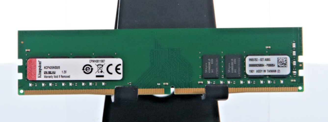 Lot of 3 Kingston 8GB 1Rx8 PC4-21300 DDR4-2666MHz Non-ECC RAM P/N:KCP426NS8/8