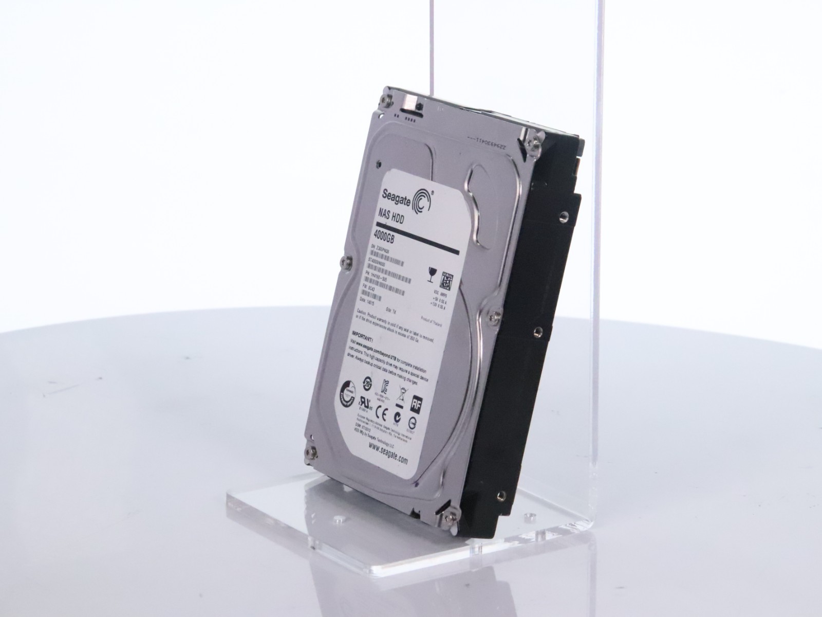 Seagate 4TB ST4000VN000 NAS 3.5" SATA Hard Disk Drive HDD 5900 RPM 1H4168-505 - Image 3