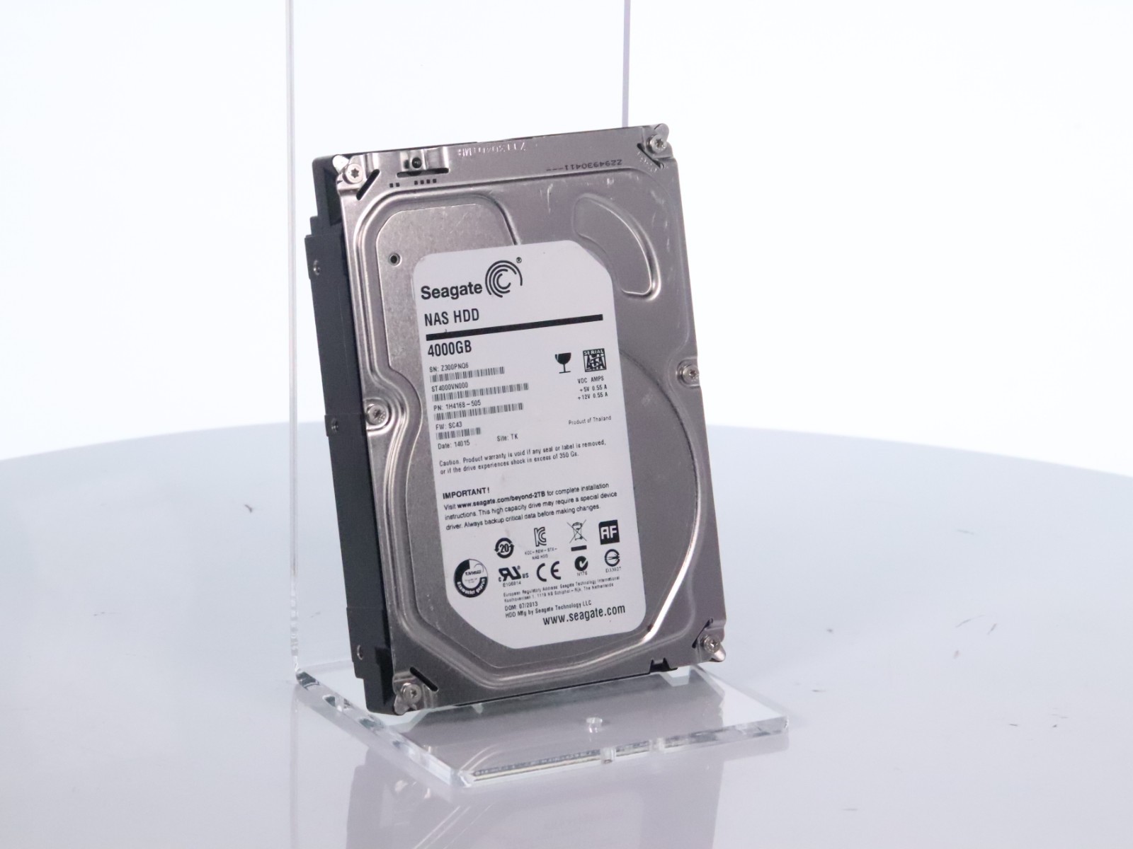 Seagate 4TB ST4000VN000 NAS 3.5" SATA Hard Disk Drive HDD 5900 RPM 1H4168-505 - Image 12