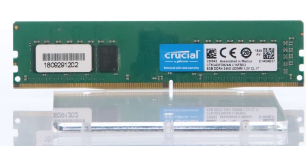 Lot of 3 Crucial 8GB 2400 MHz DDR4 RAM | Model CT8G4DFD824A.C16FBD2