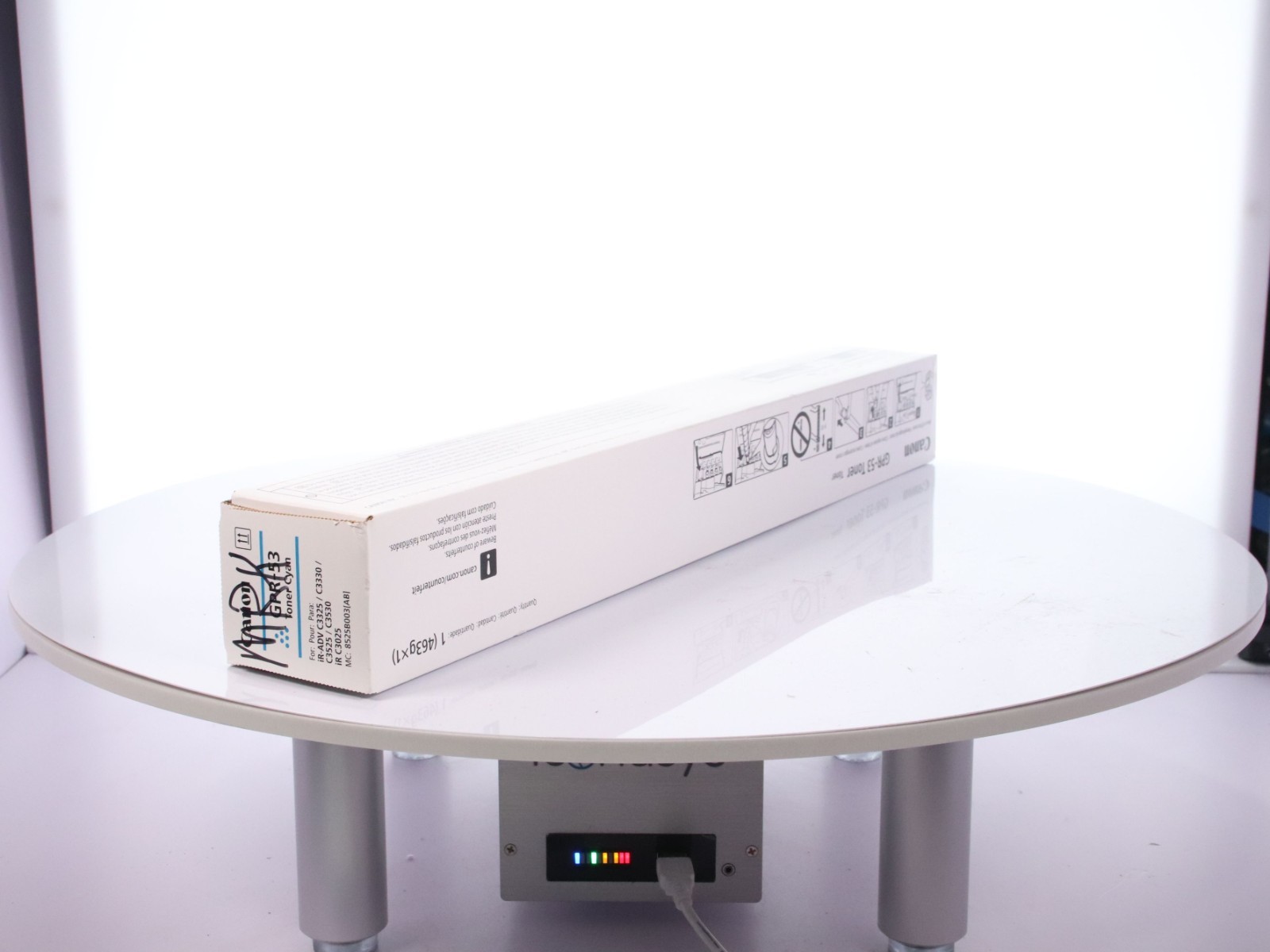 Genuine Canon GPR-53 Cyan Toner Cartridge - Image 5
