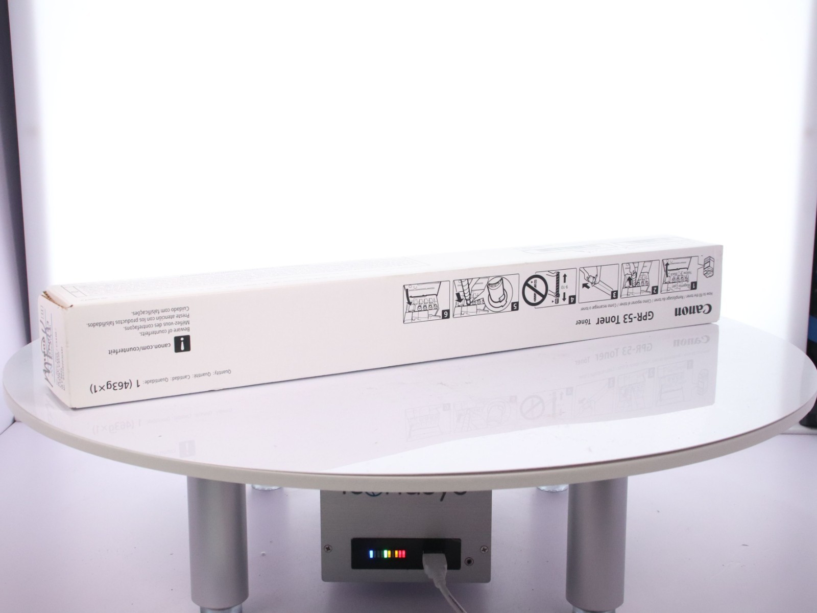 Genuine Canon GPR-53 Cyan Toner Cartridge - Image 6