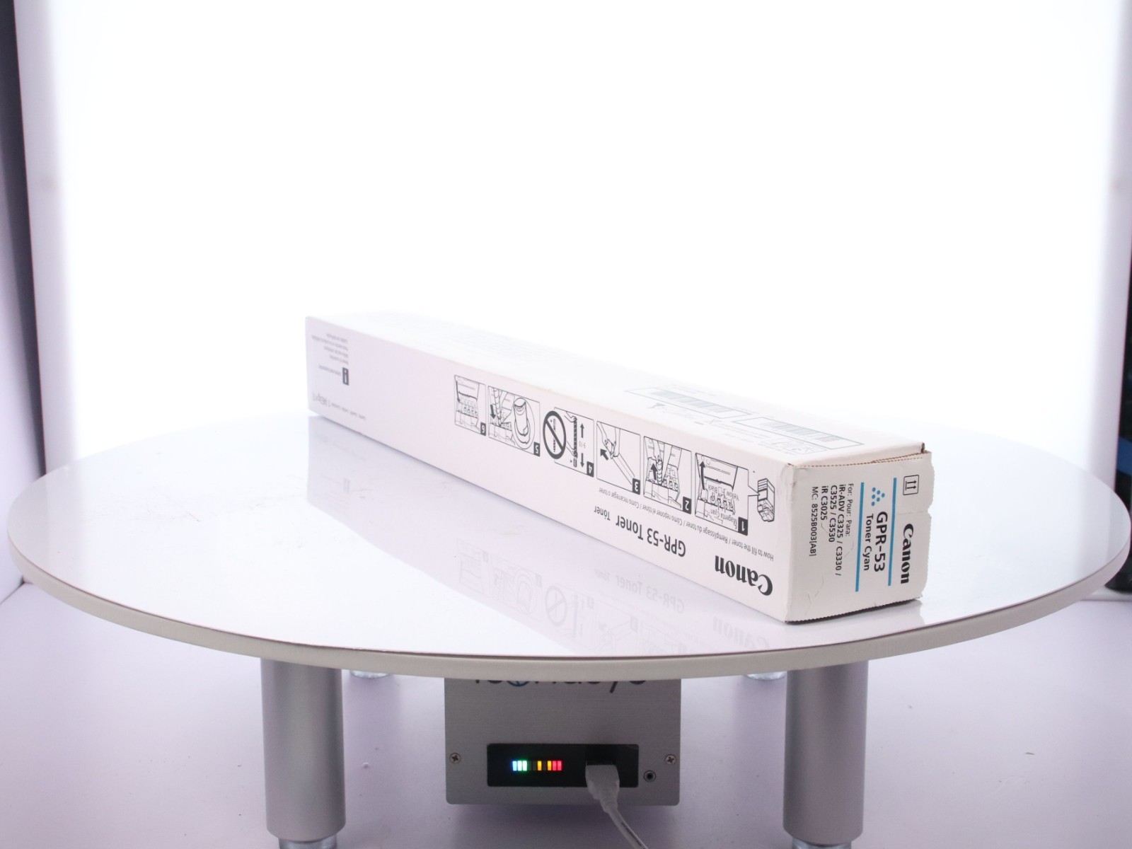 Genuine Canon GPR-53 Cyan Toner Cartridge - Image 9
