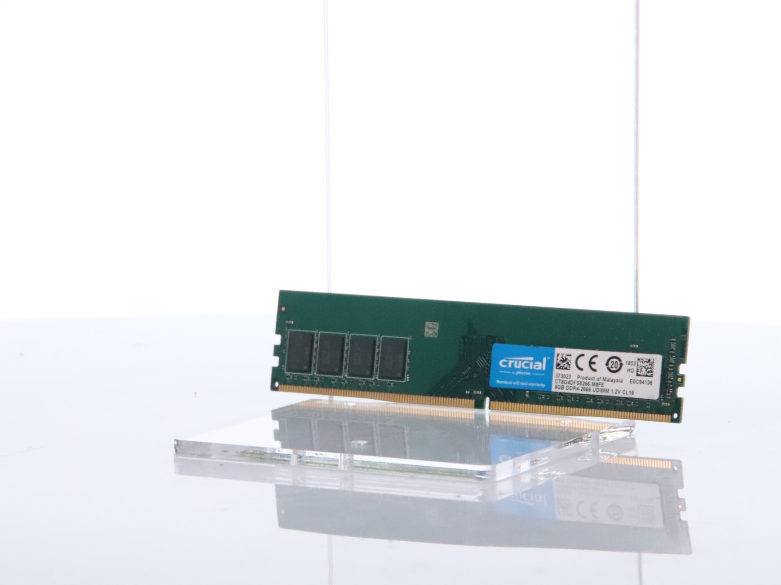 Lot of 4 Crucial 8GB DDR4-2666 UDIMM Desktop RAM Memory CT8G4DFS8266.M8FE - Image 2