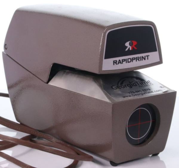 RapidPrint AR-E Electric Time Recorder Stamp NO KEY