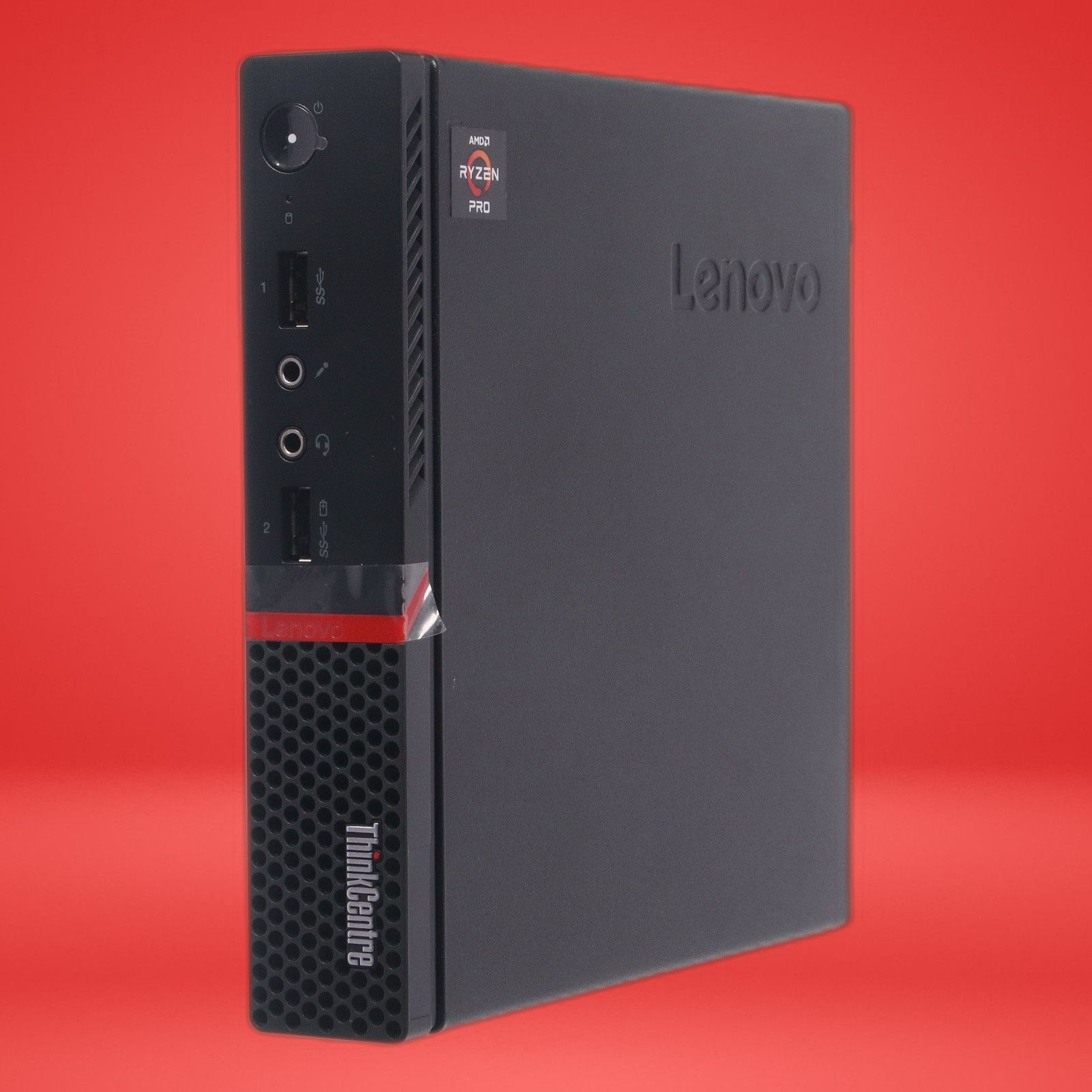 LENOVO ThinkCentre M715q Ryzen 5 PRO 2400GE 16GB RAM 256NVME W/AC Adapter - Image 3