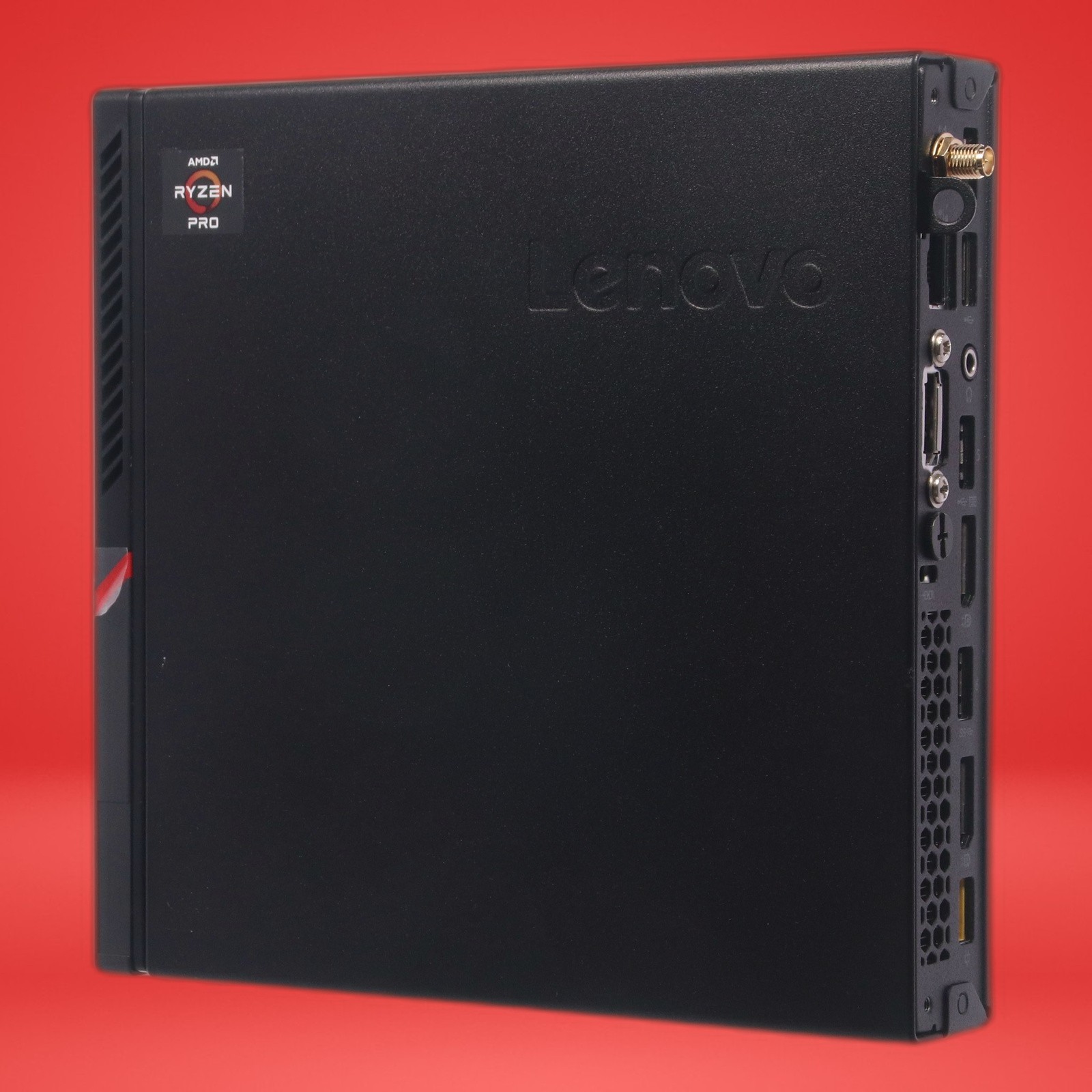 LENOVO ThinkCentre M715q Ryzen 5 PRO 2400GE 16GB RAM 256NVME W/AC Adapter - Image 10