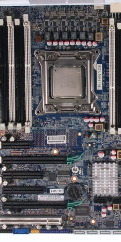 HP Z420 Workstation Motherboard with Xeon E5-1620, LGA2011 619557-001 FMB-1101