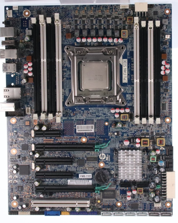 HP Z420 Workstation Motherboard with Xeon E5-1620, LGA2011 619557-001 FMB-1101