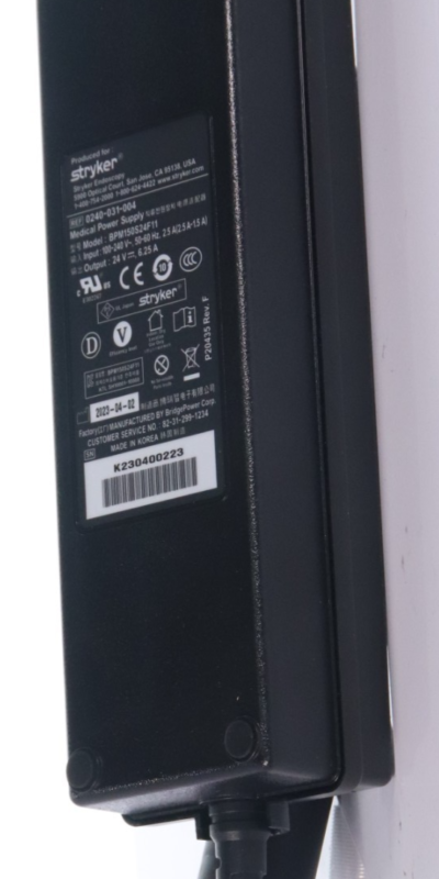Stryker 0240-031-004, Medical Power Supply, Model BPM150S24F11