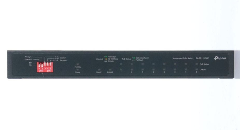 TP-Link TL-SG1210MP V3 Switch Unmanaged PoE+ Switch 10/100/1000Mbps