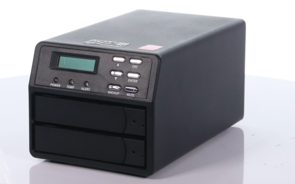 Sans Digital MobileSTOR MS2U+B 2 Bay Hard Drive Storage Enclosure No HDD