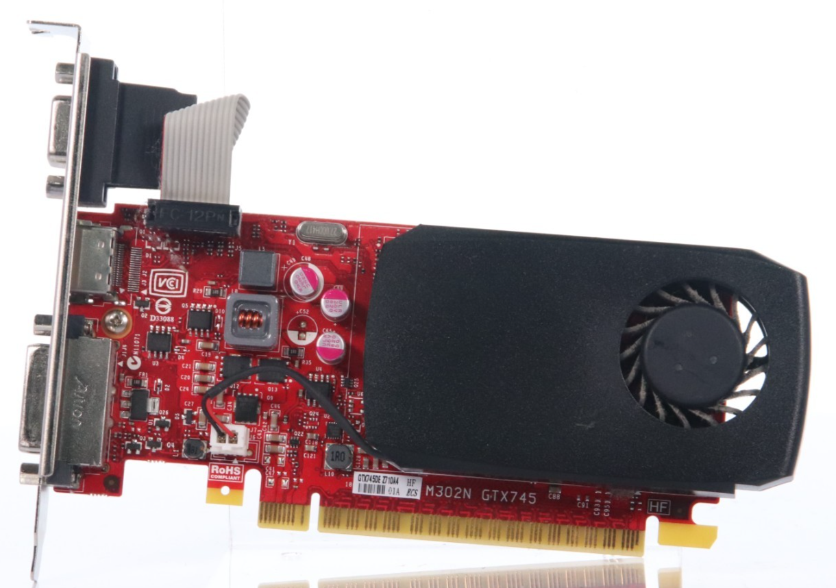 DELL GeForce GTX 745 PCI Express 3.0 4GB DDR3 HDMI D-SUB DVI Video Card 0TC2P0