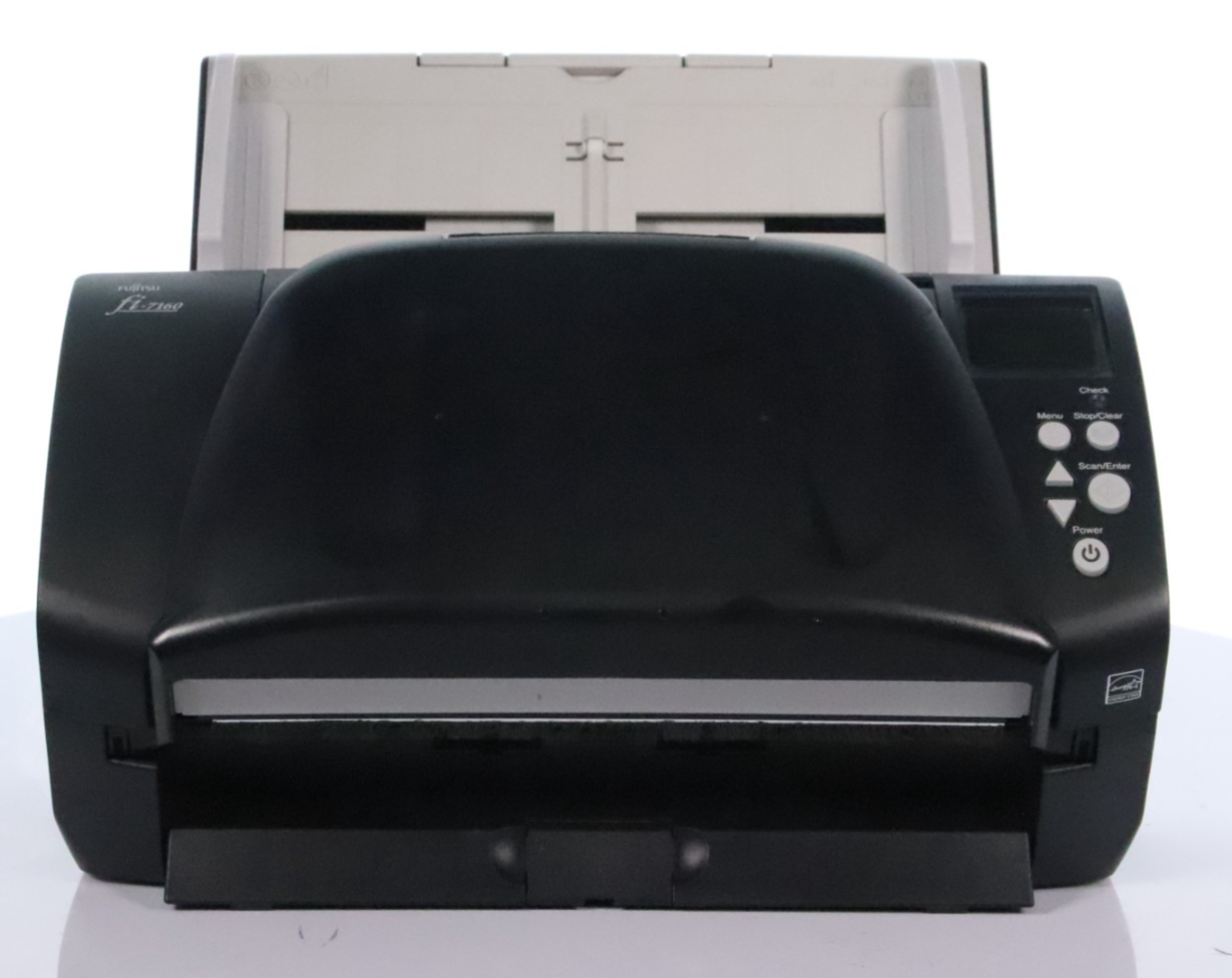 Fujitsu Fi-7160 Duplex Color Document Scanner PA03670-B055 NO AC Scans: 11K