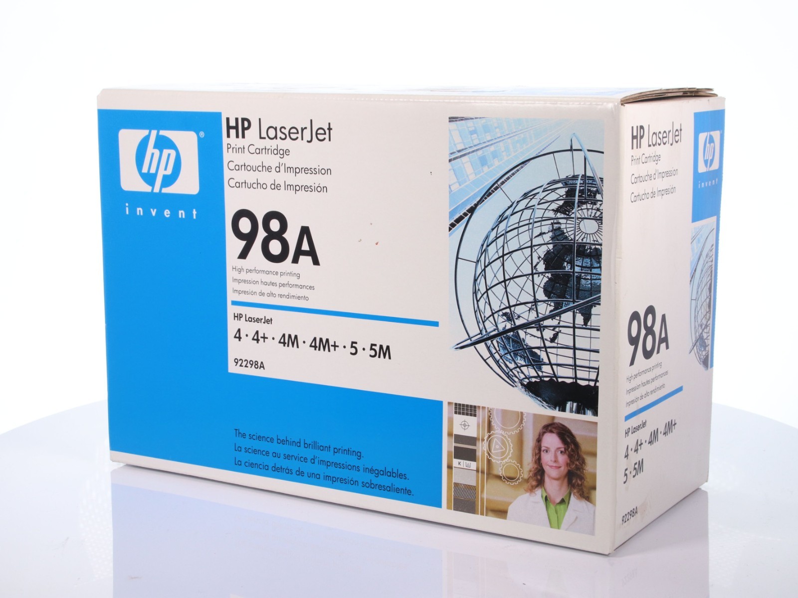 GENUINE HP 98A (92298A) LaserJet Black Print Cartridge New Sealed - Image 2