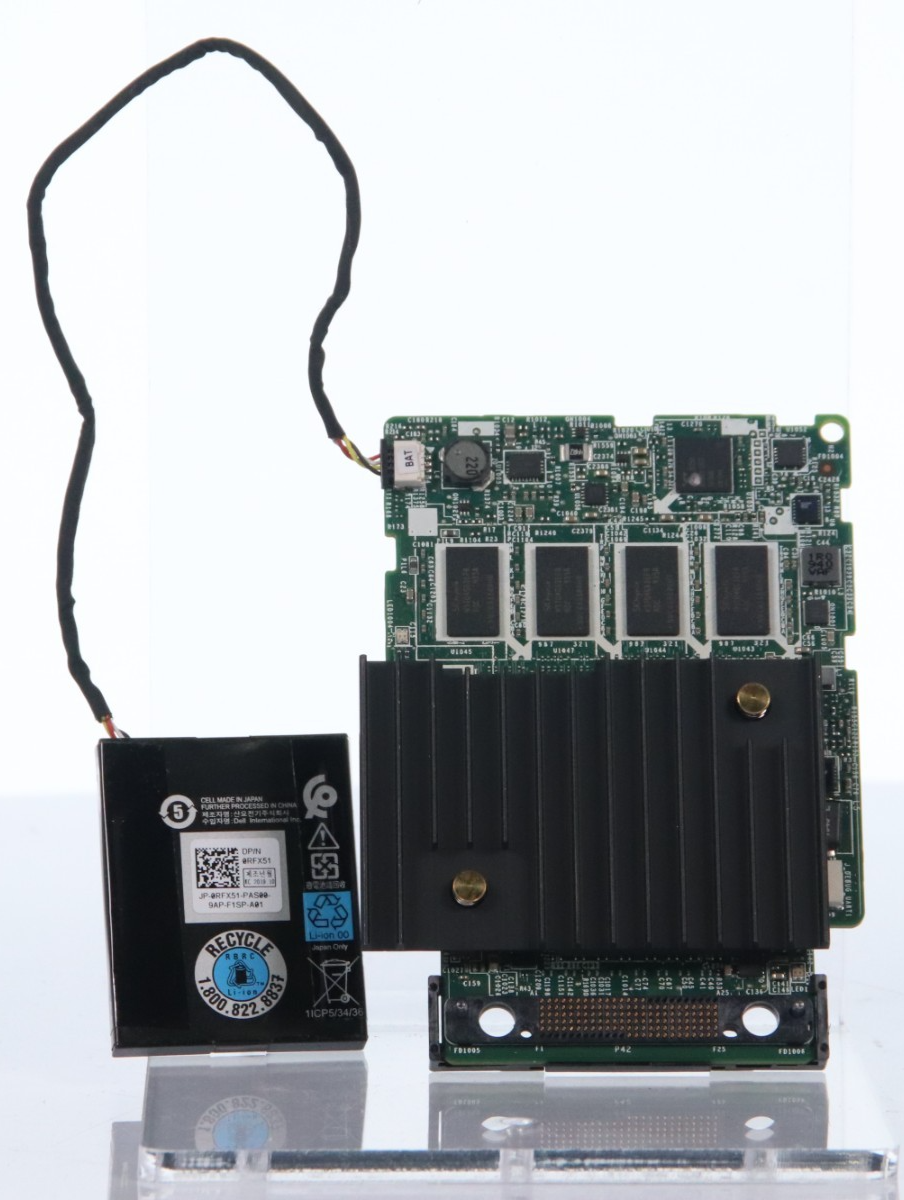 Dell PERC H730P 12G SAS Mini Controller 2GB Cache 7XTY8 w/ Battery